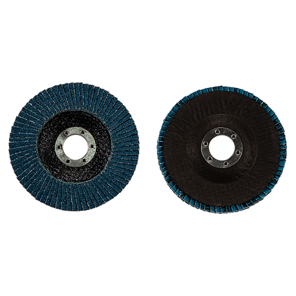 50x Pack Premium Zirconia Flap Disc Sanding Grinding 115mm 4.5" 40 Grit 8