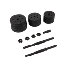 20kg Dumbbell Set Home Gym Fitness Exercise Weights Bar Plate