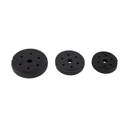 20kg Dumbbell Set Home Gym Fitness Exercise Weights Bar Plate 6