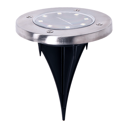 12x Solar Powered LED Buried Inground Recessed Light Garden Outdoor Deck Path 6