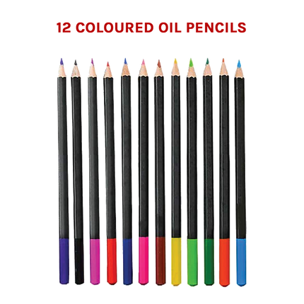 Art Sketch Pencils Oil Drawing Colouring Graphite Charcoal Pencil Set 72pcs/set 8
