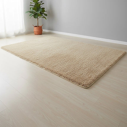 230x160cm Floor Rugs Large Shaggy Rug Area Carpet Bedroom Living Room Mat - Beige 7