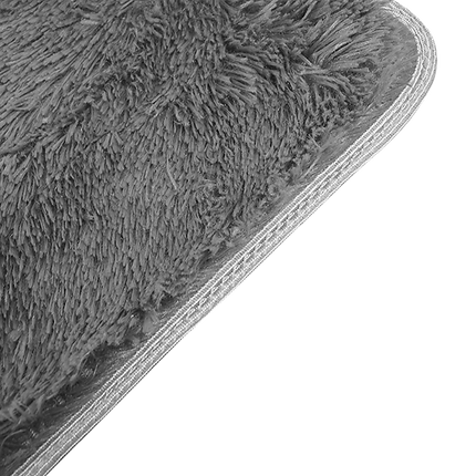 230x200cm Floor Rugs Large Shaggy Rug Area Carpet Bedroom Living Room Mat - Grey 6