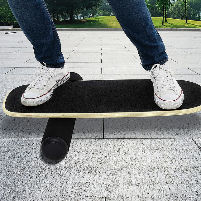 Balance Board Trainer with Stopper Wobble Roller 2