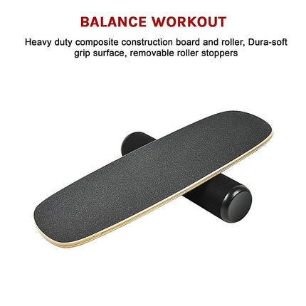 Balance Board Trainer with Stopper Wobble Roller 11