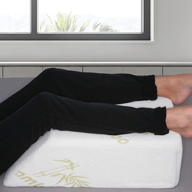 Wedge Elevation Pillow Cool Gel Memory Foam Leg Raiser Support Cushion 2