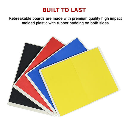 Rebreakable Martial Arts Training Boards Set for Taekwondo MMA Karate 7