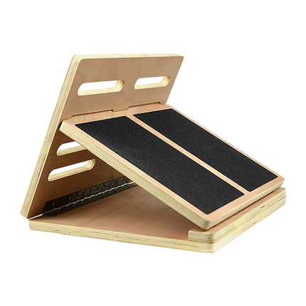 Slant Board Calf Stretcher Incline Stretch as Used in Egoscue Method