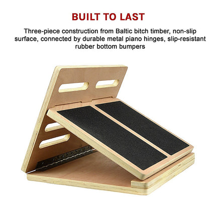 Slant Board Calf Stretcher Incline Stretch as Used in Egoscue Method 11