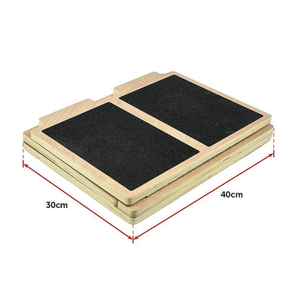 Slant Board Calf Stretcher Incline Stretch as Used in Egoscue Method 12
