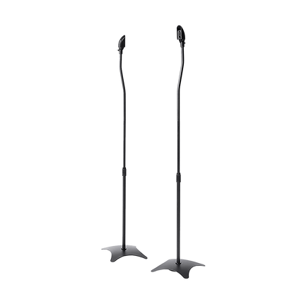 2pcs Speaker Stands Stand Rear Surround Sound Satellite Speakers Adjustable
