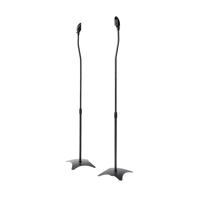 2pcs Speaker Stands Stand Rear Surround Sound Satellite Speakers Adjustable