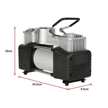 12V Car Air Compressor 4x4 Tyre Deflator 4wd Inflator Portable 85L/min 11