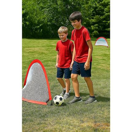 Portable Kids Soccer Goal Set with Cones 2