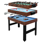 4FT 3-in-1 Games Foosball Soccer Hockey Pool Table