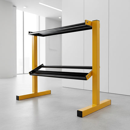 2 Tier Dumbbell Rack for Dumbbell Weights Storage 10