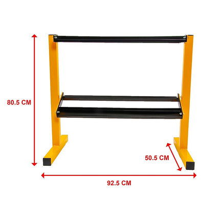 2 Tier Dumbbell Rack for Dumbbell Weights Storage 9