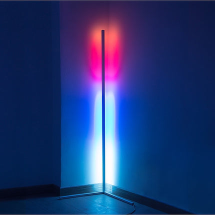 Modern - Colour RGB - Minimalist LED Corner Floor Lamp - White - Mood Lighting 2