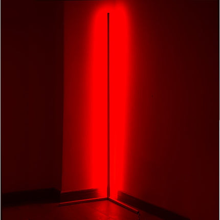 Modern - Colour RGB - Minimalist LED Corner Floor Lamp - White - Mood Lighting 3