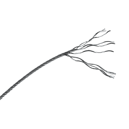 50M 316 Marine Stainless Steel Wire Rope Cable Decking Balustrade Rigging 7x19 4mm 6