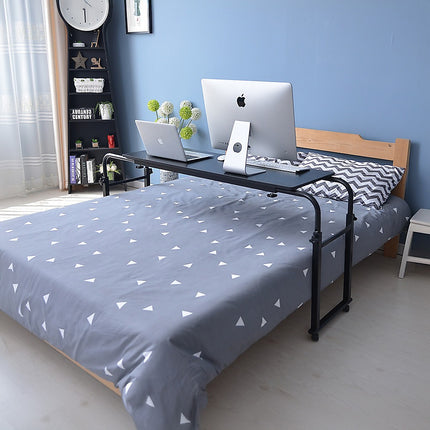 Overbed Table Work Laptop Desk with Wheels 2