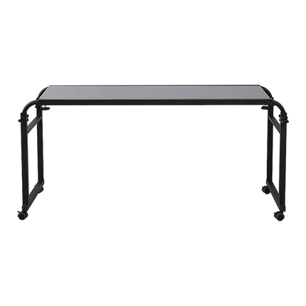 Overbed Table Work Laptop Desk with Wheels 4