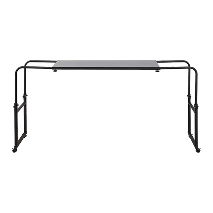 Overbed Table Work Laptop Desk with Wheels 7