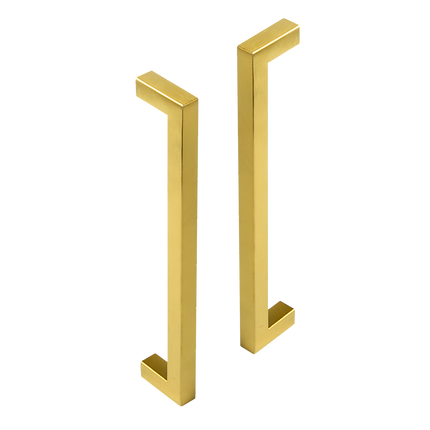 15 x Brushed Brass Drawer Pulls Kitchen Cabinet Handles - Gold Finish 192mm 7