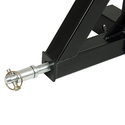 Heavy Duty Steel 3 Point 2" Trailer Hitch Receiver Tow Drawbar For Cat 1 Tractor 5