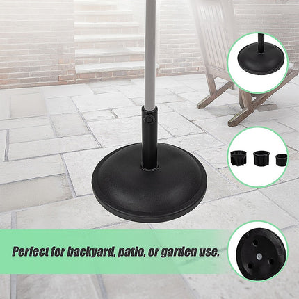 20kg Patio Sun Umbrella Base Durable Parasol Garden Stand Cement Round 7