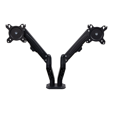 Dual Screen Gas-strut Monitor Stand Mount Desktop Bracket for LED/LC