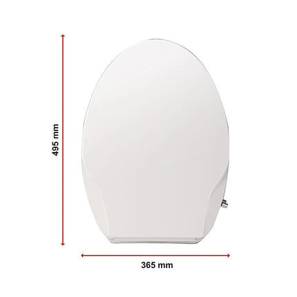 Non Electric Bidet Toilet Seat W/ Cover Bathroom Spray Water Wash 7