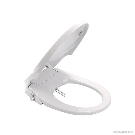 Non Electric Bidet Toilet Seat W/ Cover Bathroom Spray Water Wash