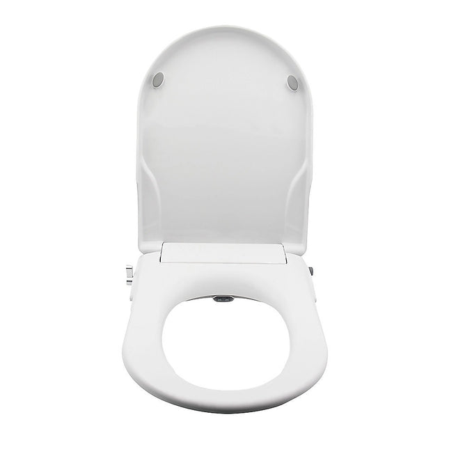 Non Electric Bidet Toilet Seat W/ Cover Bathroom Spray Water Wash