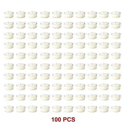 Bulk Buy Unscented SOY WAX Tealights, Soy Wax Tealight Candles - (100pc per set) 6