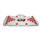 Big PVC Inflatable Beer Pong Raft Floating Pool Party Pong Game Table Lounge Toy