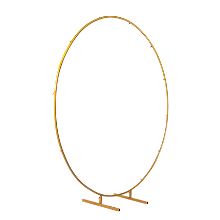 2M Wedding Hoop Round Circle Arch Backdrop Flower Display Stand Frame Background