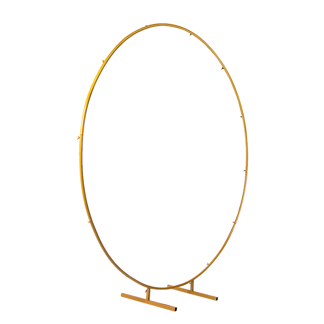 2M Wedding Hoop Round Circle Arch Backdrop Flower Display Stand Frame Background
