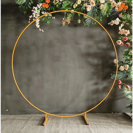 2M Wedding Hoop Round Circle Arch Backdrop Flower Display Stand Frame Background 2