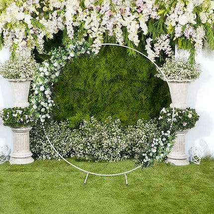 2M Wedding Hoop Round Circle Arch Backdrop Flower Display Stand Frame Background 6