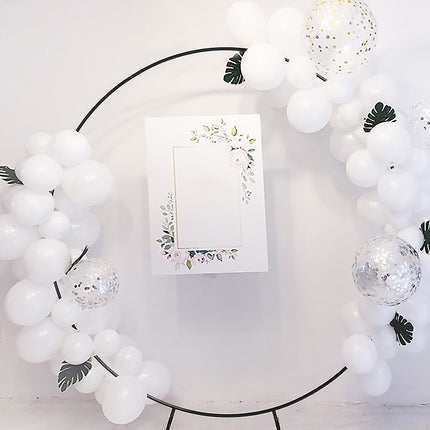 2M Wedding Hoop Round Circle Arch Backdrop Flower Display Stand Frame Background 2
