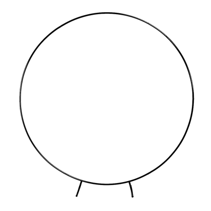 2M Wedding Hoop Round Circle Arch Backdrop Flower Display Stand Frame Background
