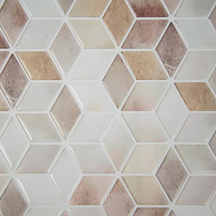 Tiles 3D Peel and Stick Wall Tile Shell Mosaic 10 Sheets 7