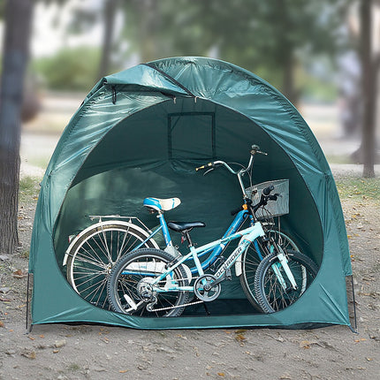 Bicycle Shelter Outdoor Bike Cave Garden Bike Storage Shed Tent Travel 8