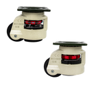 Leveling Casters Swivel Workbench Adjustable Wheel 1000KG Retractable 4PCS