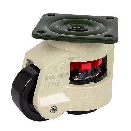 Leveling Casters Swivel Workbench Adjustable Wheel 1000KG Retractable 4PCS 4