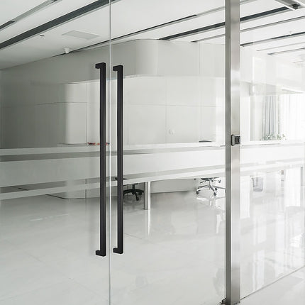 Entrance Door Pull Handle Matte Black 800mm 2
