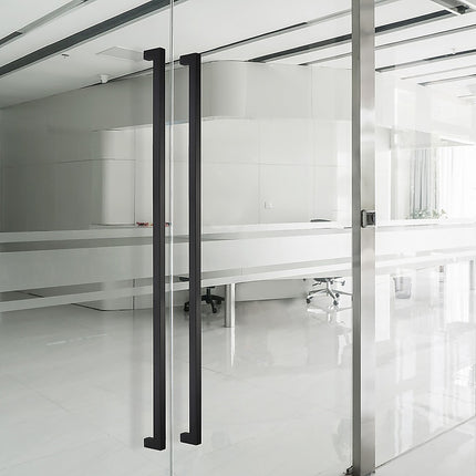 Entrance Door Pull Handle Matte Black 1200mm 2