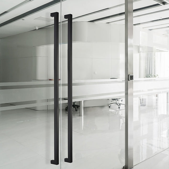 Entrance Door Pull Handle Matte Black 1500mm 2