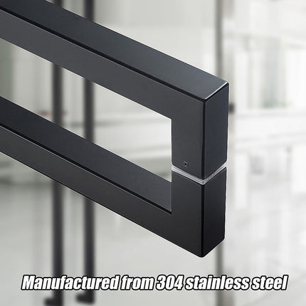 Entrance Door Pull Handle Matte Black 1500mm 8